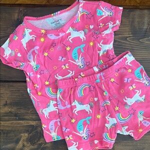 Carter's Pink Magical Creatures Pajama Set
